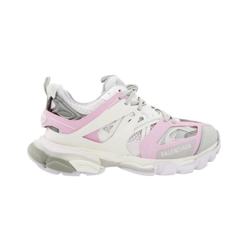 Balenciaga Pink and White Sneakers
